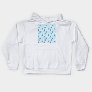 Juicy watermelon and slices (light-blue) Kids Hoodie